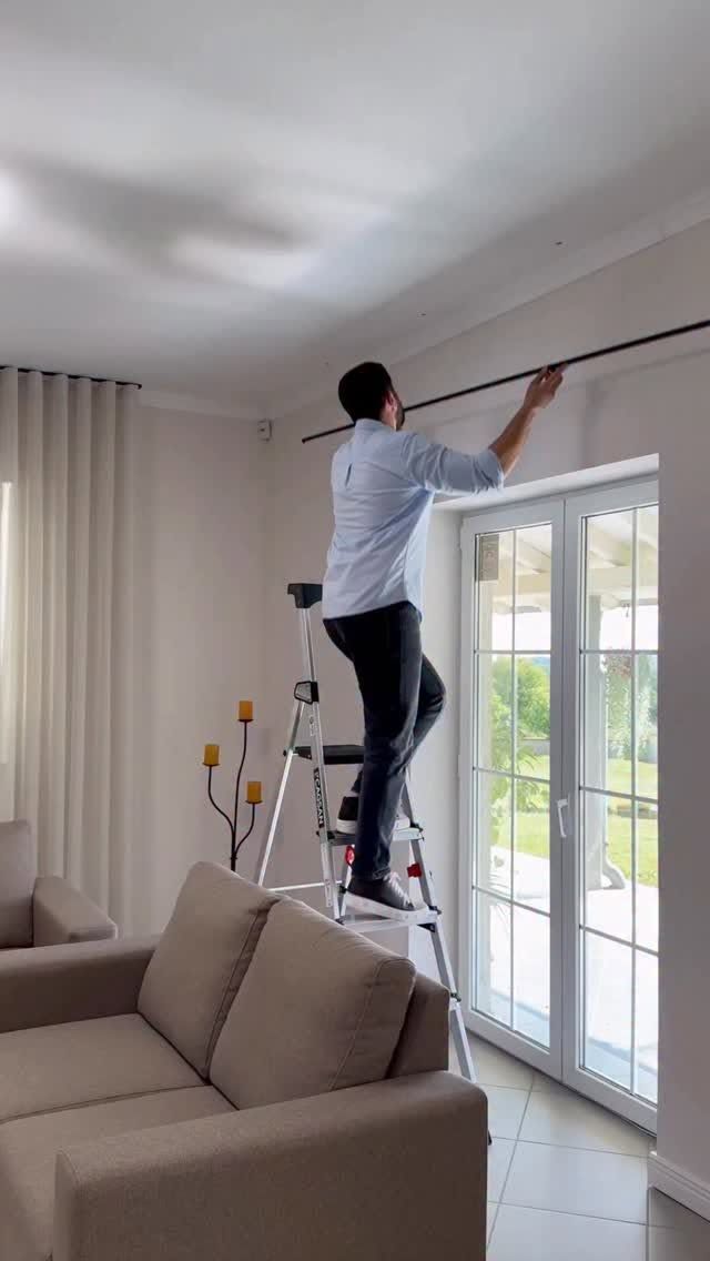 تركيب ماسورة الستارة